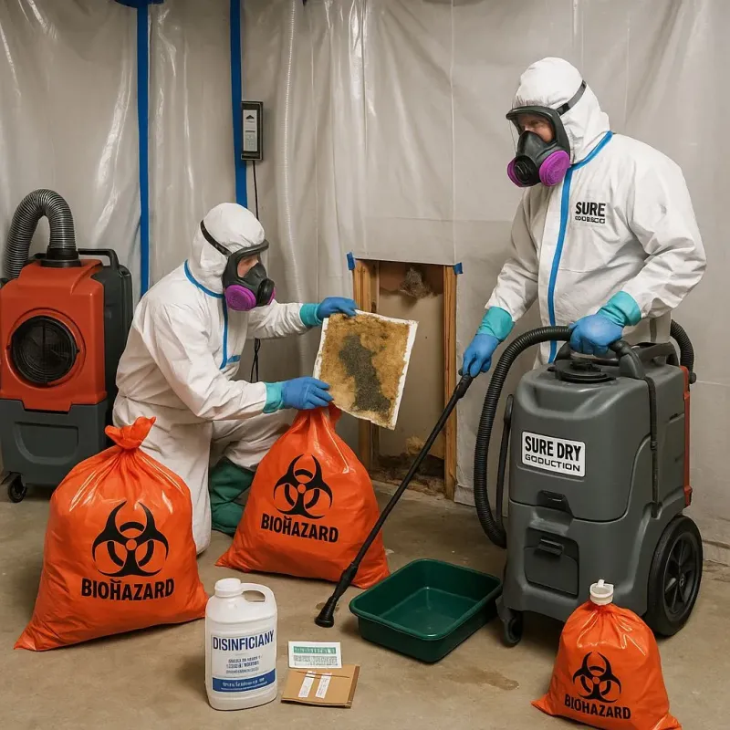 Contaminated Water Handling Protocols process in Pierce County, WI